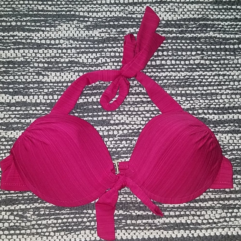 Mossimo Swim Top- Burgundy